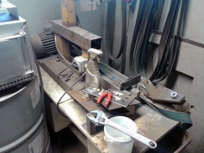 assembling mechanic grinder mounting 1